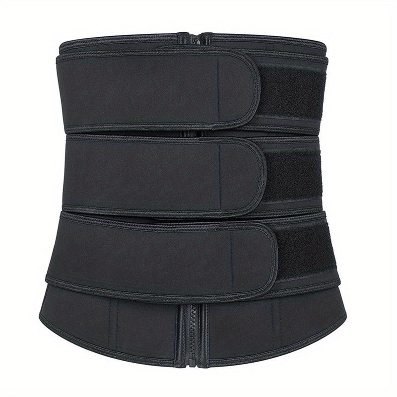 Adjustable Waist Trainer with Zipper for Men & Women