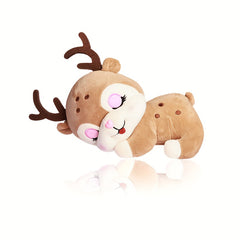 19 Stuffed Deer Plush Toy Reindeer Pillow Christmas Decor