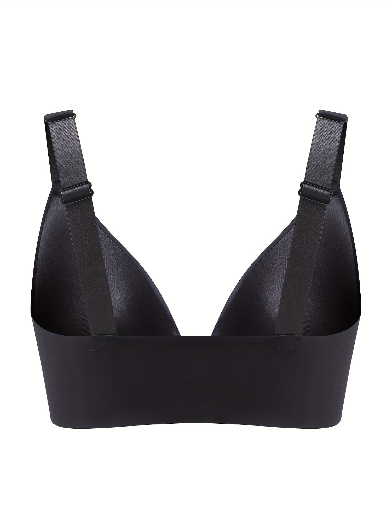 2 Pack Plus Size Front Closure Padded Bra Set for Women