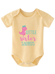 Dino Baby Romper Short Sleeve Newborn Jumpsuit