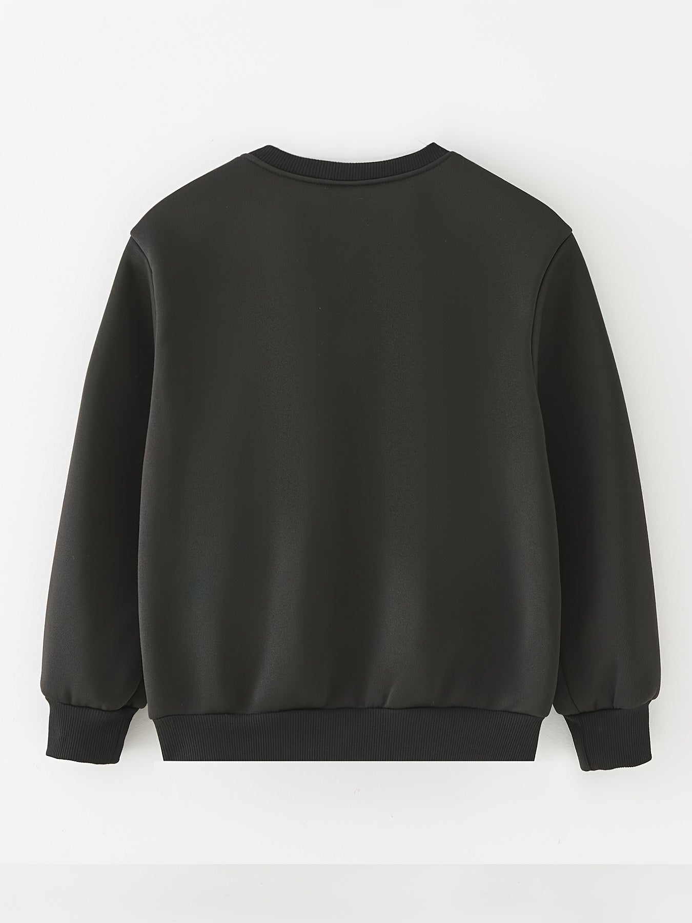 Baby Boys Letter Print Long Sleeve Sweatshirt Tops Kids Clothes