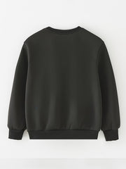 Baby Boys Letter Print Long Sleeve Sweatshirt Tops Kids Clothes