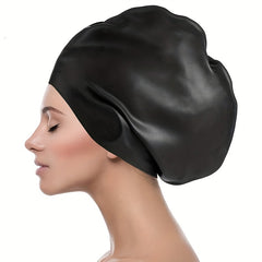 Oversized Waterproof Swimming Cap for Long Curly Thick Hair & Braids