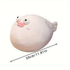 Globefish Plush Toy - Ocean Life Throw Pillow