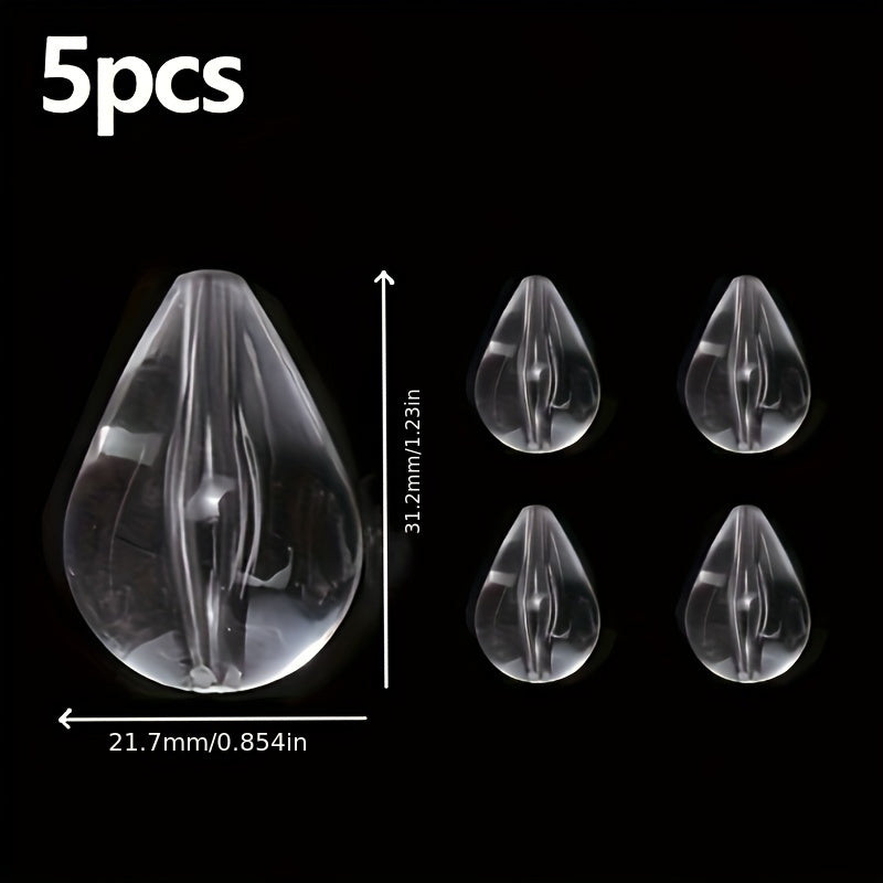 5pcs ABS Transparent Throwing Assistant Carp Fishing