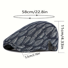 Adjustable Fish Shaped Newsboy Cap Ear Protection for Men Women