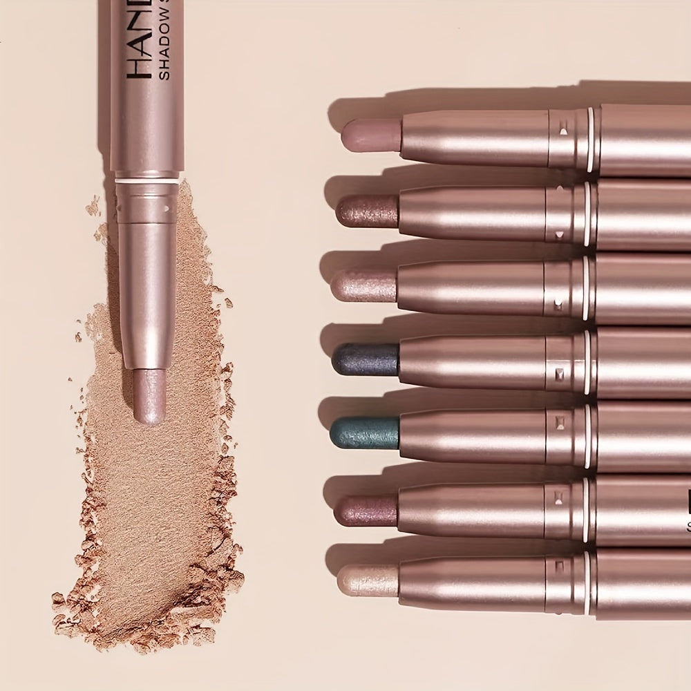 12 Pcs Highlighter Eyeshadow Stick Shimmer Glitter Eyeshadow Pen