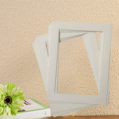 3pcs DIY Cardstock Paper Photo Frames with Cardboard Lining