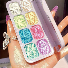 8 Color Shimmer Eye Shadow Palette