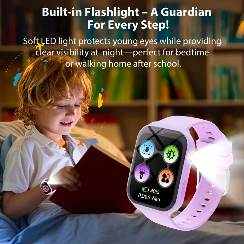 Youth Gaming Smartwatch with HD Touch Screen Camera