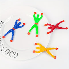 8pcs Wall Climbing Spiderman Toys Sticky Creative Holiday Party Supplies