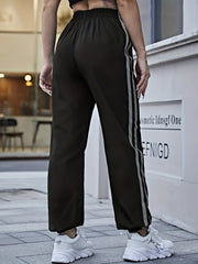 Casual Elastic Waist Sweatpants Joggers Pants Women's Clothing