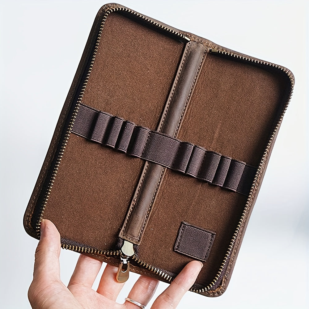 Faux Leather Pencilcase for School and Office Supplies
