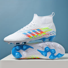 Boys High Top Non Slip Football Cleat With Spikes