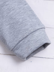 Baby Boys Denim Splicing Hooded Jacket Button Coat Toddler Clothes