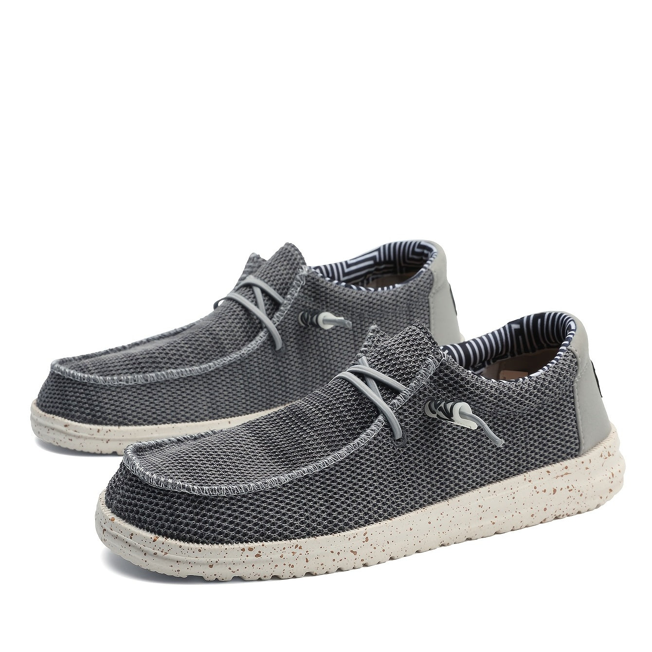 Men's Canvas Loafer Slip On Casual Shoes Lightweight Comfortable