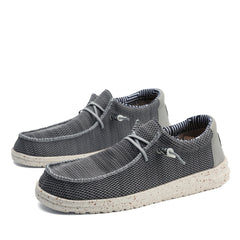 Men's Canvas Loafer Slip On Casual Shoes Lightweight Comfortable