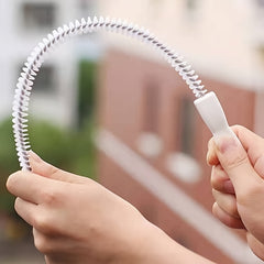 Flexible Hose Drain Sink Kitchen Bathroom Toilet Cleaning Brush