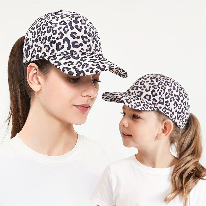 Holiday Lightweight Stretch Hat Set for Parent and Child