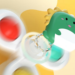 Cute Flower Gyroscope Suction Cup Toy