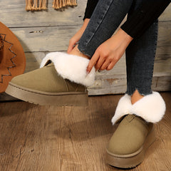 Women's Snow Boots Non-slip Thickened Warm Comfortable Thick Bottom