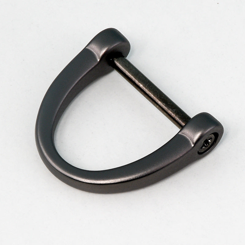 D Metal Buckle Carabiner Key Chain for Outdoor Camping
