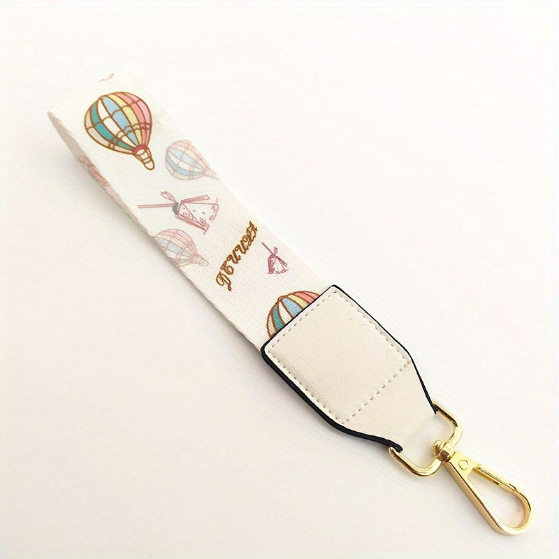 Colorful Flower Printed Shoulder Strap for Bags and Purses