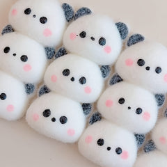 3 Panda Soft Plush Squeeze Toy Halloween Easter Year Gift