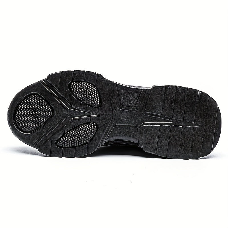 Men's Lace up Sneakers Ankle Boots Athletic Shoes