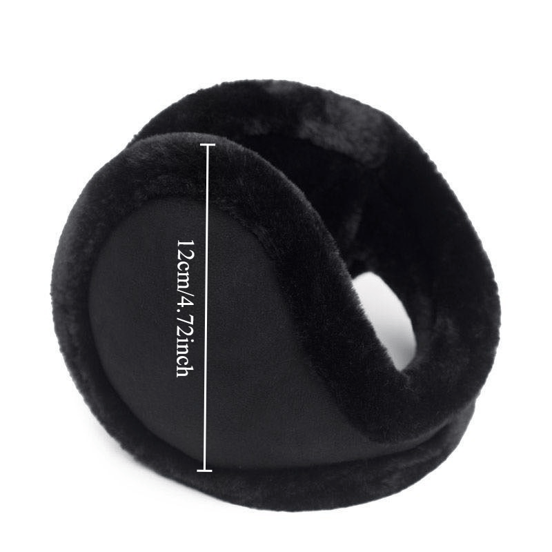 Winter Ear Muffs for Outdoor Sports Skiing - Unisex Brown Grey