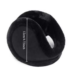 Winter Ear Muffs for Outdoor Sports Skiing - Unisex Brown Grey