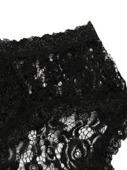 Contrast Lace Maxi Formal Party Dress