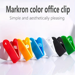2pcs Macaron Plastic Shoe Clips, Rectangular Medium Clips, Mixed Colors