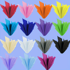 60pcs Colorful Tissue Wrapping Paper 20x26in for Various Occasions