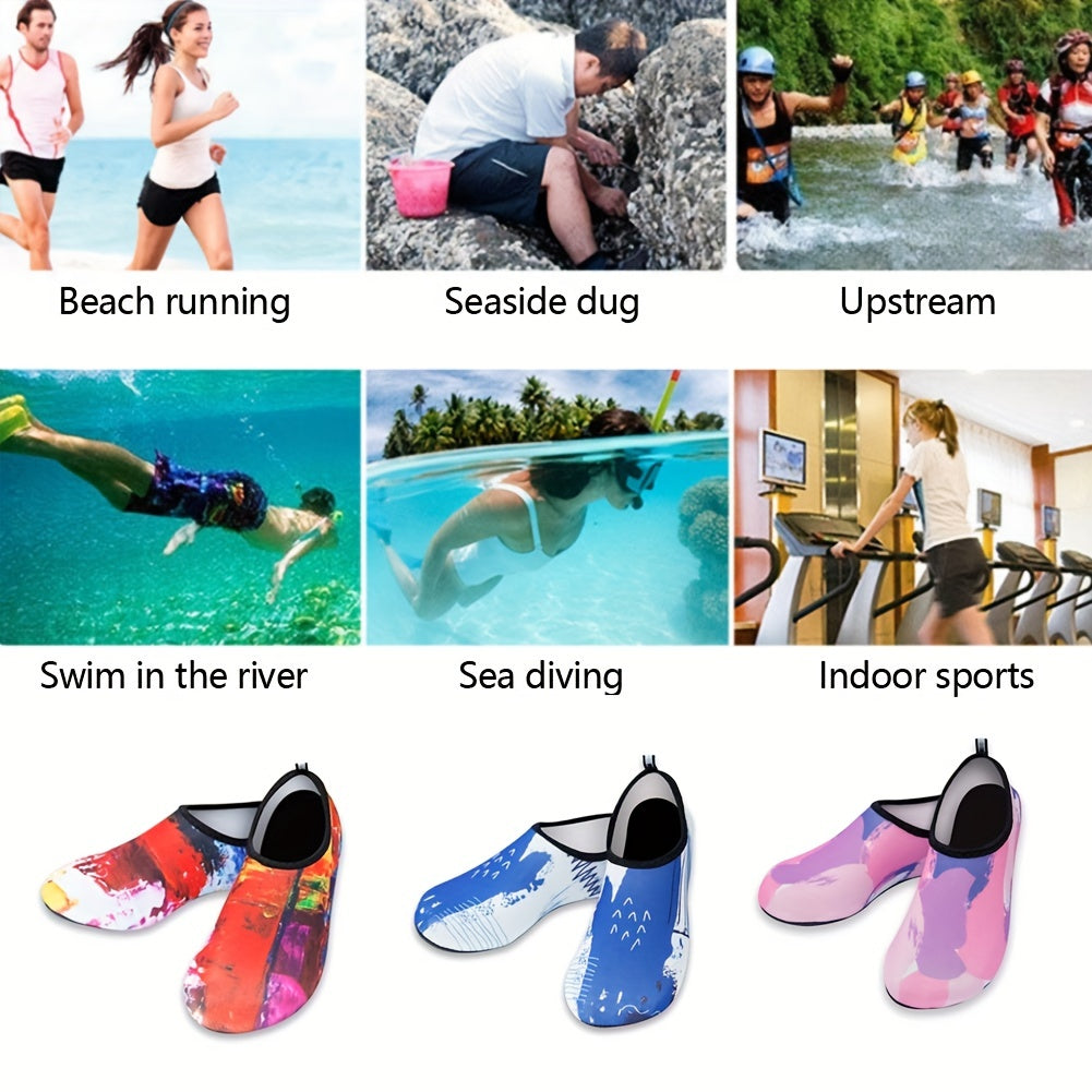 Kids Adult Water Shoes Lightweight Non Slip Quick Dry Soft for Swimming Surfing