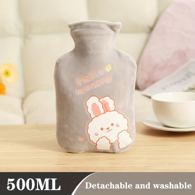 Plush Hot Water Bag Hand Warmer Thickened Explosion-proof