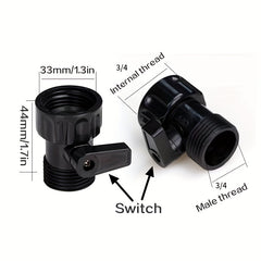 7.62 Hose Repair Extension with Two-Way Docking Valve and Switch