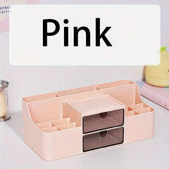 Desktop Stationery Storage Drawer Box Plastic Multifunctional Desk Organizer
