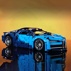 Particle Racing Car Building Blocks High Difficulty Advanced Model
