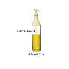 Leak-Proof Glass Pot for Kitchen - Ideal for Sesame Soy Sauce Vine