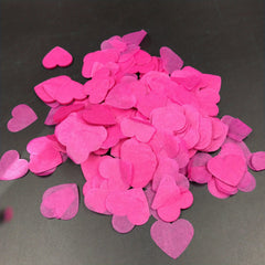 Colorful Love Peach Heart Confetti Wedding Party Hand Throwing Petals