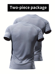 Men's Quick Dry Compression T-Shirt Moisture Wicking Base Layer Tee