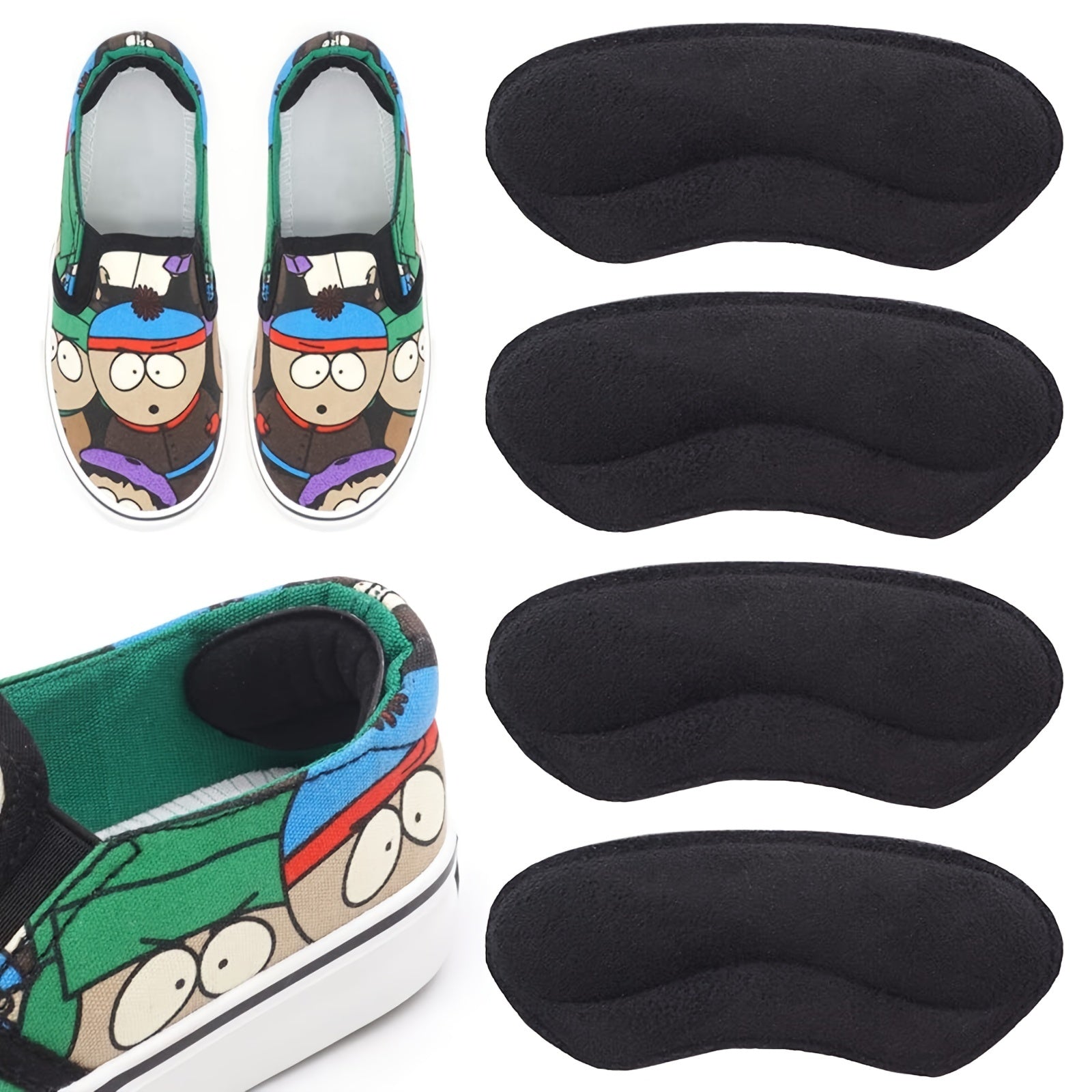 Heel Stickers & Insoles for Anti Drop & Wear Protection