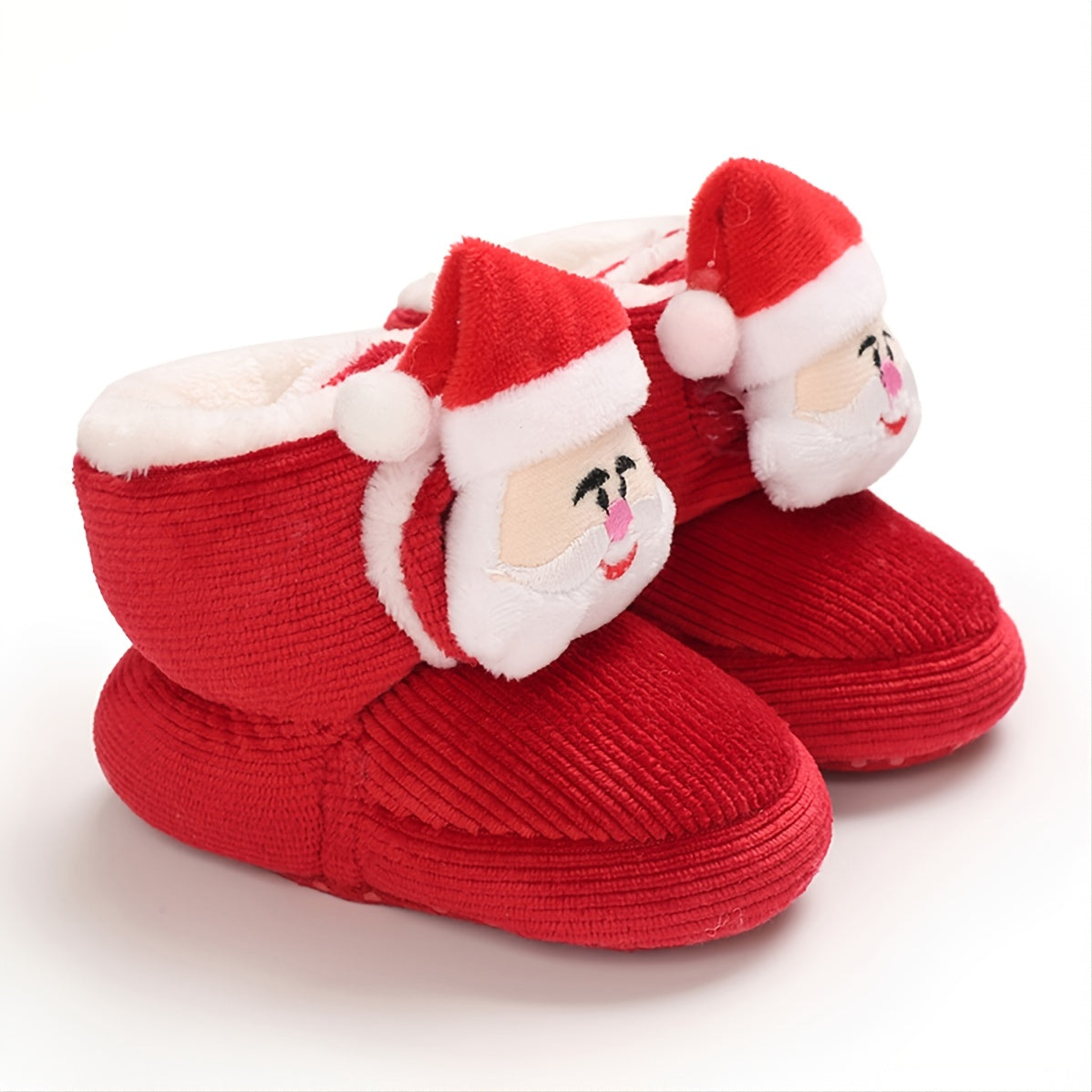 Christmas Baby Fleece Warm Snow Shoes Boots
