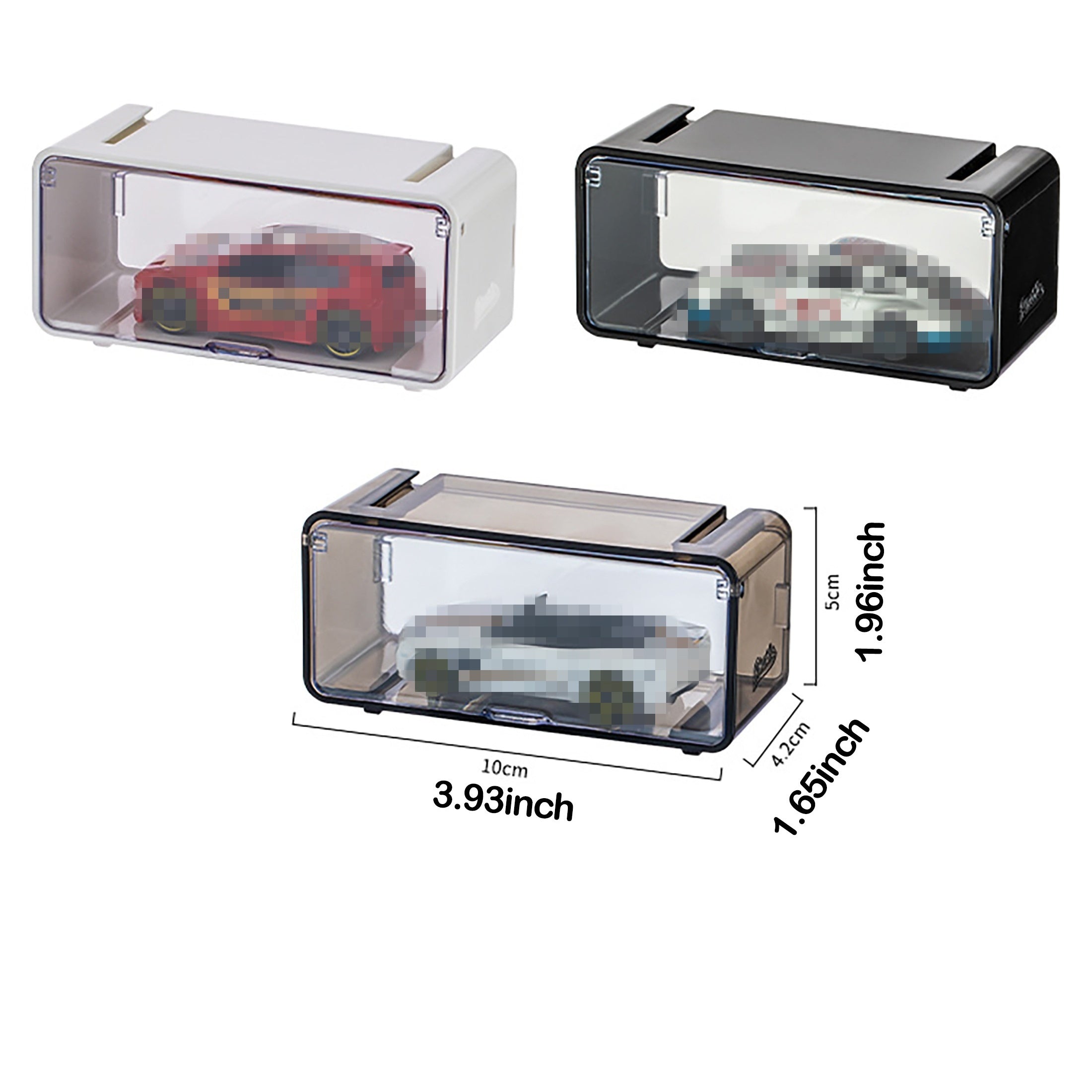 Alloy Car Domeka Display Box Fun Storage Rack for Kids