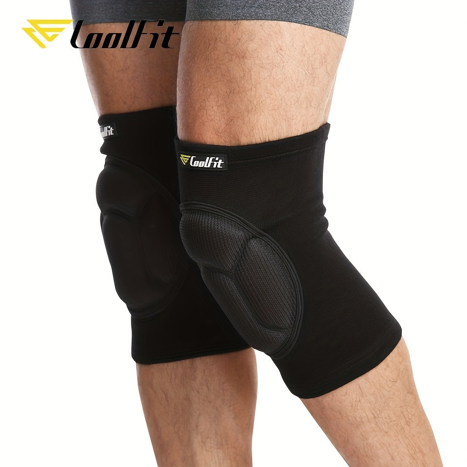 2pcs Knee Pads Sponge Padded Collision Avoidance for Sports Volleyball Gym
