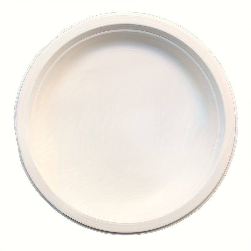 10pcs Bagasse Plates Eco Friendly Biodegradable Paper Plates