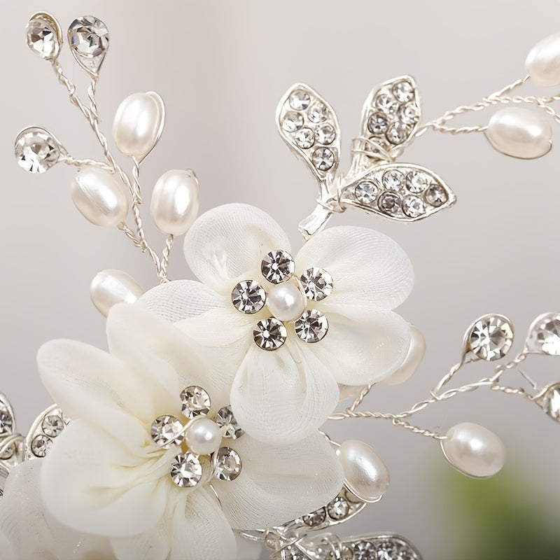 Pearl Wedding Hair Comb Bridal Hair Accessory