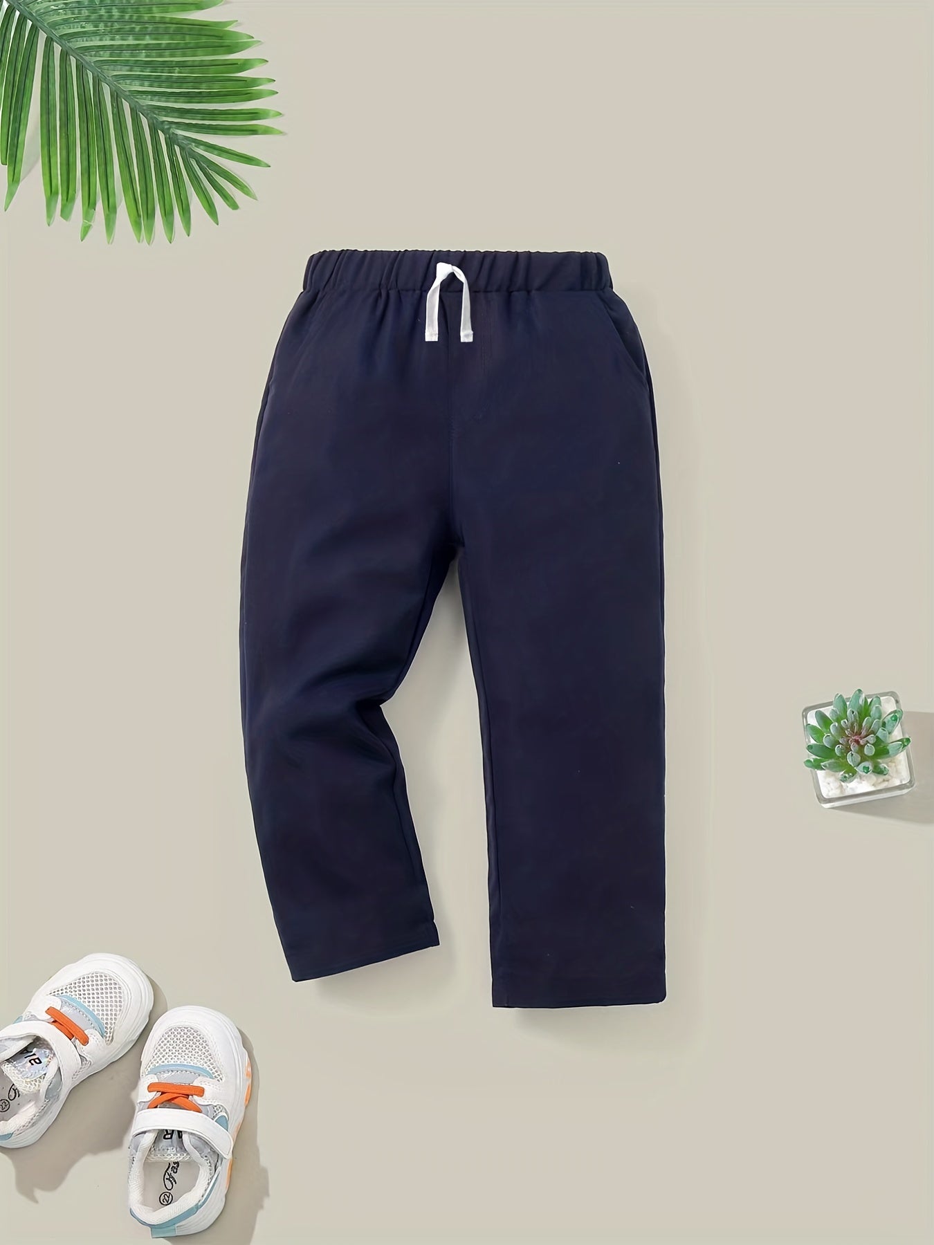 Boys Casual Soft Comfortable Long Pants For Spring And Autumn