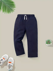 Boys Casual Soft Comfortable Long Pants For Spring And Autumn